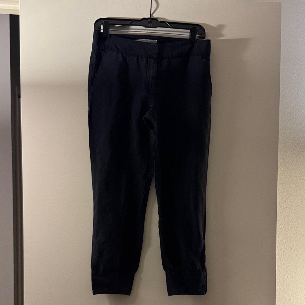 Diane Von Furstenberg Black Cropped Pants